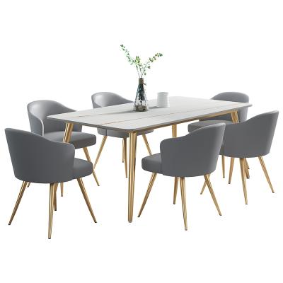 China (Other) Wholesale Italian Style Adjustable Modern Simple Dining Table For Dining Room for sale