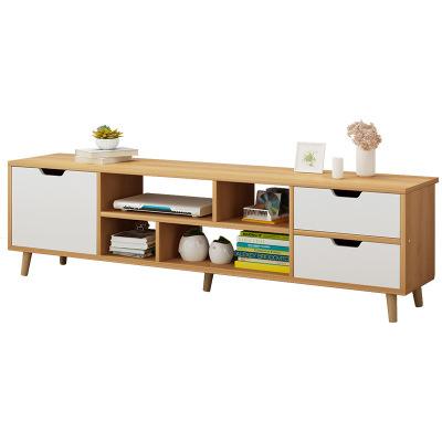 China Simple Style Modern Nordic Cheap Modern TV Stands Wooden For Living Room Furniture for sale