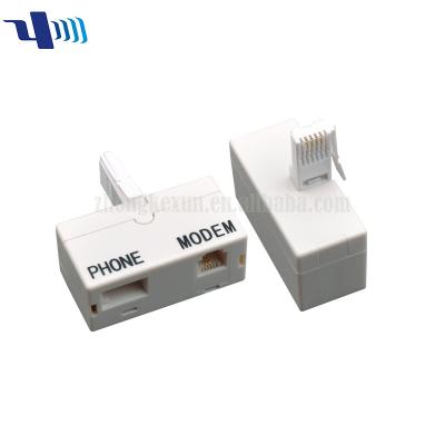 China Telecom Touch Telephone BT ADSL Filter Micro Broadband Splitter RJ11 Filter For UK for sale