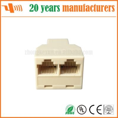 China Telcommunications Telephone Converter RJ45 RJ11 RJ12 for sale