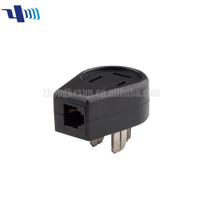 China Danish 254879 ZKX-DM06 telephone plug/socket adapter for sale