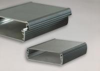 China Aangepast 6063 Zilveren Uitgedreven Standaard het Aluminiumuitdrijvingen van Aluminiumprofielen Te koop