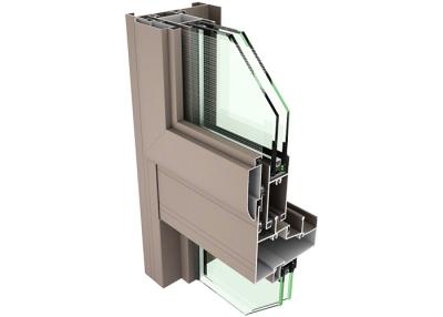 China 6061 T5 T6 Aluminium Window Profiles , Extruded Aluminum Window Frame for sale