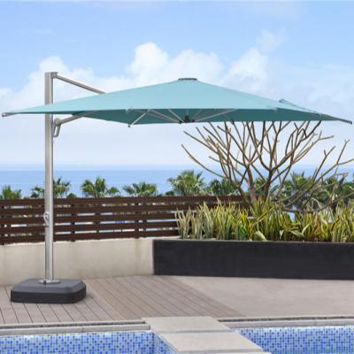 Cina 3.0*3.0M Sicilian Parasol Pagoda Garden Large Parasol Patio Umbrella Banana Aluminum Parasol in vendita