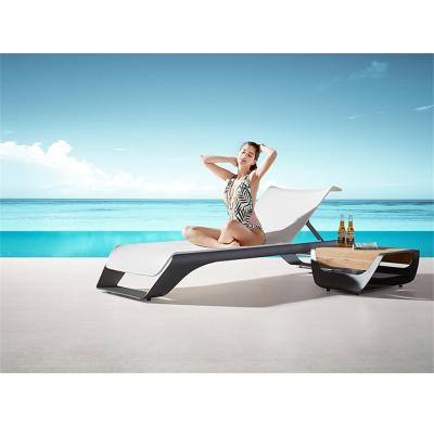 China Howvin H-30066 Sun Lounger Bed For Outdoor, Hotel, Villia, Apartment, Courtyard Usage for sale