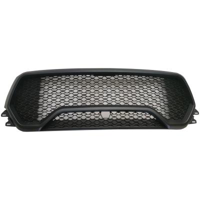 China RAM 1500 Plastic Grill For Dodge 2019 ABS Replacement Front Net Grill With LED Lights for sale