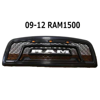 China Plastic Rebel Style Grill For Year 09-12 Dodge Ram 1500 Face With LED Light for sale