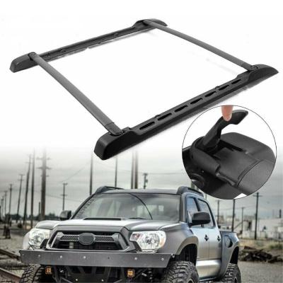 China Aluminum Aluminum Roof Rack Cargo Basket For 2016-2018 Tacoma Luggage Crossbar Sets for sale