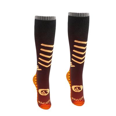 Chine Chaussettes chauffantes à piles rechargeables 2600mAh Chaussettes chauffantes à piles pour hommes femmes à vendre