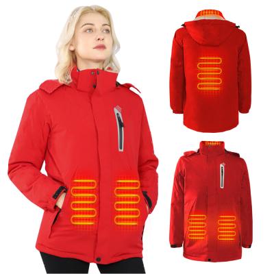 China Fabricante de prendas de vestir chaqueta de calentamiento de calidad impermeable respirable chaqueta de caza de montaña en venta