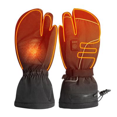 China 7.2V manoplas calentadas recargables patinadoras Ski Mittens calentado eléctrico en venta