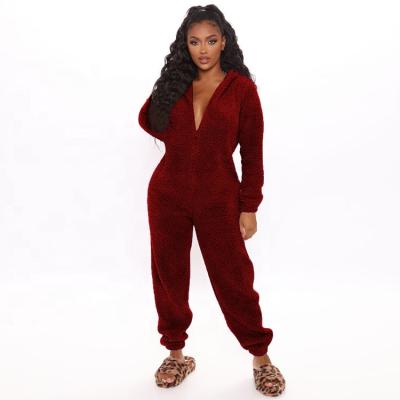 China Winter Autumn And Winter Ladies Jumpsuit Viable One Piece Women's Overalls for sale