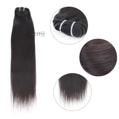 China Unprocessed Virgin Weave Indian Virgin Hair Wholesale Sellers Straight Burmese Hair 100% Relaxed Straight Indian Hair for sale