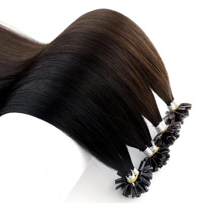 China U-Tip Remy Hair I/U/FLAT Tip Hair Extensiones De Cabello Natural Double Drawn European Remy Hair Hair Extension for sale