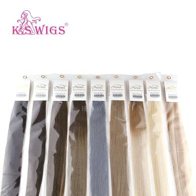 China PU Peel Handtie Band In Hair K.S WIGS Peel Weft Band In Hair Hand Tied Hair 24 Inch Hand Tie Band Hair for sale