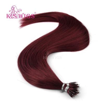 China WIGS 20 Wave K.S Silky Straight 26 inch Ring Hair Extension 30 inch Nano Ring Remi Hair Extens 30 inch Nano Ring Hair Extens for sale