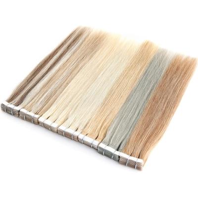 China K.SWIGS 100% Silky Straight Wave Tape In Hair Extensions Straight Seamless Tape On Hair Extension for sale