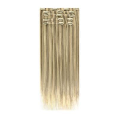 China K.SWIGS Hair 100% Seamless PU Clip On Straight Hair Extensions Clip In Hair for sale