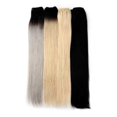 China K.SWIGS 100% Silky Straight Wave Hair Extensions Weave Hair Bundles 100g Weft Straight Hair 20Inch for sale