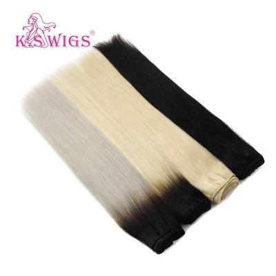 China K.SWIGS 18Inch 100g Silky Straight Wave Hair Weave Bundles Straight Hair Weft for sale