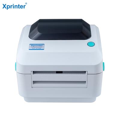 China xprinter XP-470B black and white thermal barcode express packing slip label printer for sale