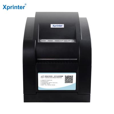 China black and white xprinter xp-350b 3 inch name sticker barcode printer thermal label machine for sale