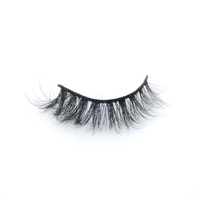 China 1 Pair Makeup 3D Mink Hair False Eyelashes Pure Eye Beauty False Eyelashes Lady Women Handmade Multilayer Thick Eyelash for sale