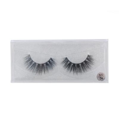 China Wholesale Price Private Label Eye Fans 3d Mink Lashes Cheap False Synthetic Fake Lashes Extension Lashes With Customize Box for sale