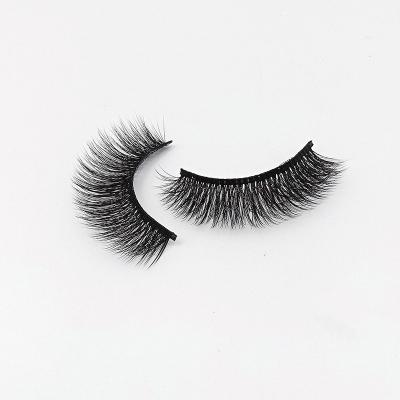 China Private Label Eyelash 1 Pairs Black Synthetic Eye Lash Wholesale False Mink False Eyelash 6d Eyelash Extension Vendor for sale