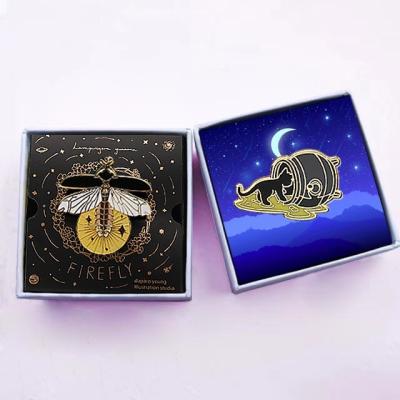 China Europe Factory Direct Sales Custom Hard Enamel Pin Badge Pins Make Your Own Diy Logo Badge Metal Craft Cat for sale