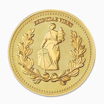 China Wholesale Europe Gold Silver Plating Coins Selling Soft Enamel Coin Collecting Metal Souvenir Custom Casting Coin for sale