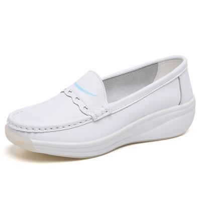 China Round Four Seasons New Leisure Simple Nurse Shoes Small White Shoes Versatile Women's Shoes for sale