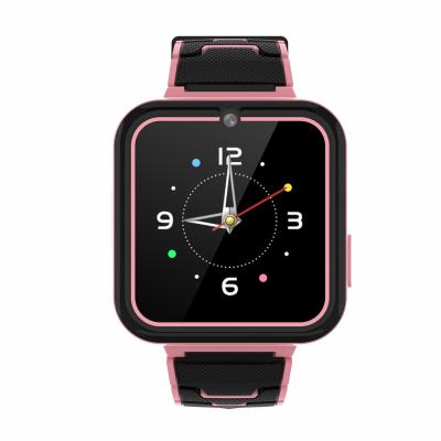 China Cost-effective pink color touch screen child's play waterproof smart watch have GPS function for sale