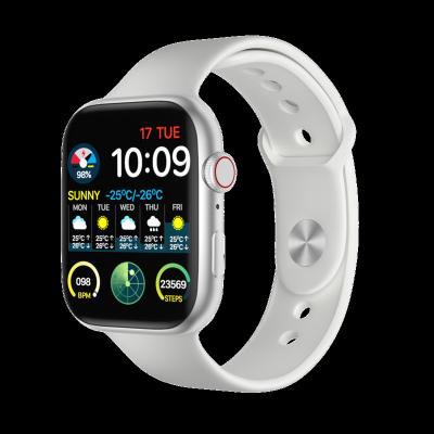 China Touch Screen Most Popular Kirsite Material BT Call Waterproof Smart Watch With Build In Flash for sale