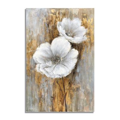 China Modern Wall Art Canvas of Daisy Flower Painting By Number Elegant Style Oil Painting New for sale