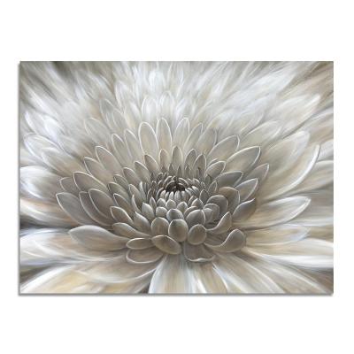 China Modern Drop Shipping White Daisy Flower Head Oil Painting Painting Art Large for sale