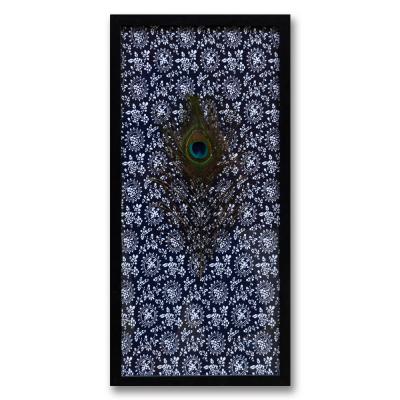 China Top Sale Peacock Shadow Box Frames Eco - Friendly Wooden Art for sale