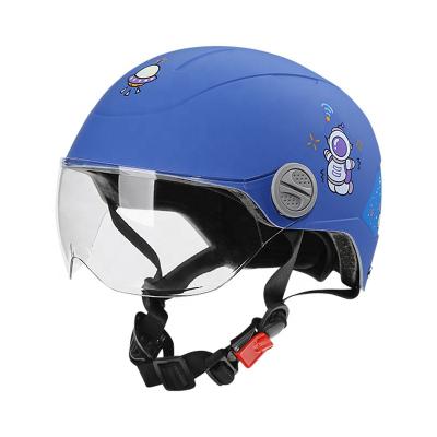 China 2022 Classic Retro New ABS BYB/288 Cool Design Motorcycle Helmets Kids Motorcycle Helmet for sale