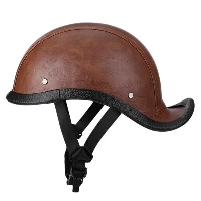 China 2022 New Arrival Retro RNG/116 Classic Electric Motorcycle Helmet ODM/DEM Casco Para Moto Classic Motorbike Helmet With Adjustable Buckle for sale