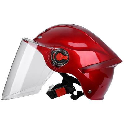 China Lightweight Riding Head Helmet Motorcycle Helmet Personality Fashion Protection BYB/X-206 Safety Design ABS Material for sale