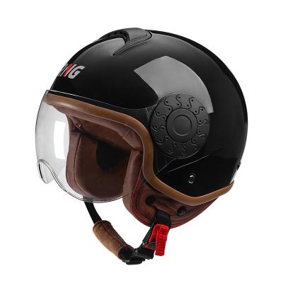 China Wholesale Safety Head Protection RNG/750 Safety Helmets Retro Half Anti Vibration Crush Resistant Helmets With High Definition Wear Resistant Lenses for sale