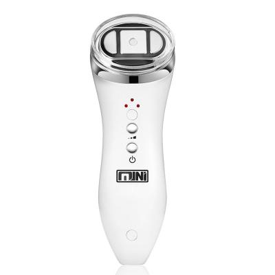 China Anti-Puffiness Mini HIFU Skin Rejuvenation RF Beauty Therapy Ultrasound Lifting High Intensity Focused Ultrasound Skin Care Device for sale