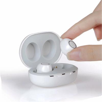 China Mini Size Design Noise Reduction Rechargeable Hearing Aid Sound Amplifier HA-004 for sale