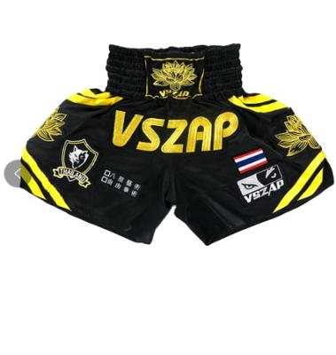 China Breathable Compression Gym Shorts Rash Guard Sublimated BJJ LE Muttahida Majlis-e-Amal Shorts Custom Muay Thai Shorts for sale