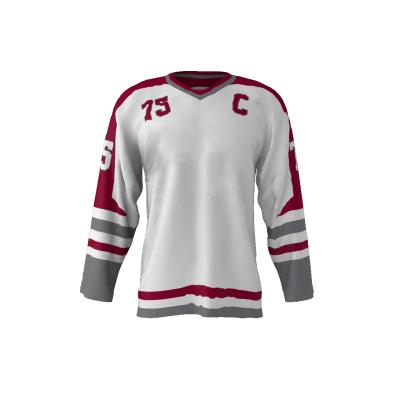 China Shirts & Newest Popular Design Latest Design Man Sports Ice Hockey Tops Custom Long Sleeve Jersey for sale