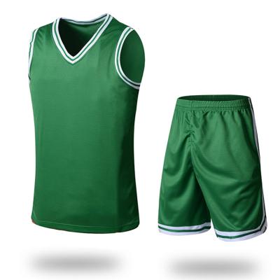 China Breathable Guaranteed Basketball Uniform Jersey Suitable Popular Quality Prices Set Basketball Uniforms for sale