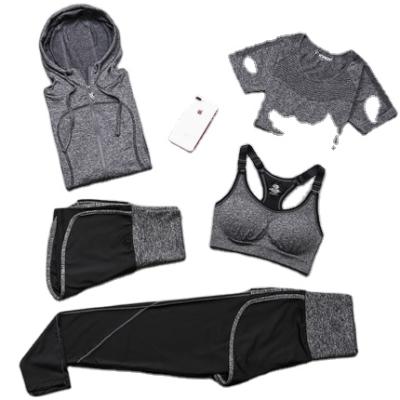 China Breathable made in China 2021 popular good quality wholesale hot sale yoga wear sport clothing set for sale