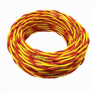 China SPEAKER Twist Wire Twisted Pair Stranded Speaker Wire Twist Speaker Cable Circle Up Wire for sale