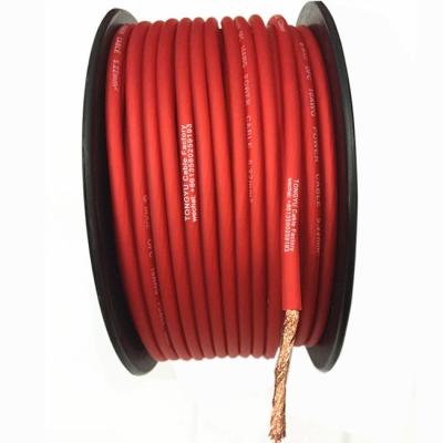 China Car CCA/Flexible Car Auto Amplifier PVC 8GA Power Cable PVC 8GA Ground Cable Amplifier Audio Wiring Harness for sale