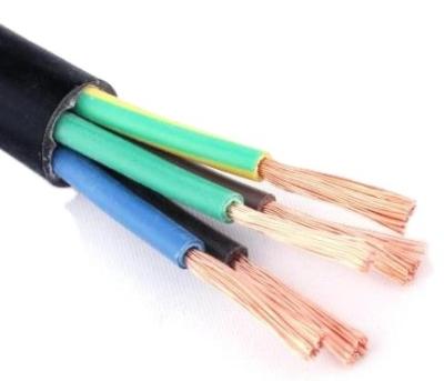 China Construction 4 Core RVV Cable PVC Insulation Power Cable Flexible Electrical Cable for sale